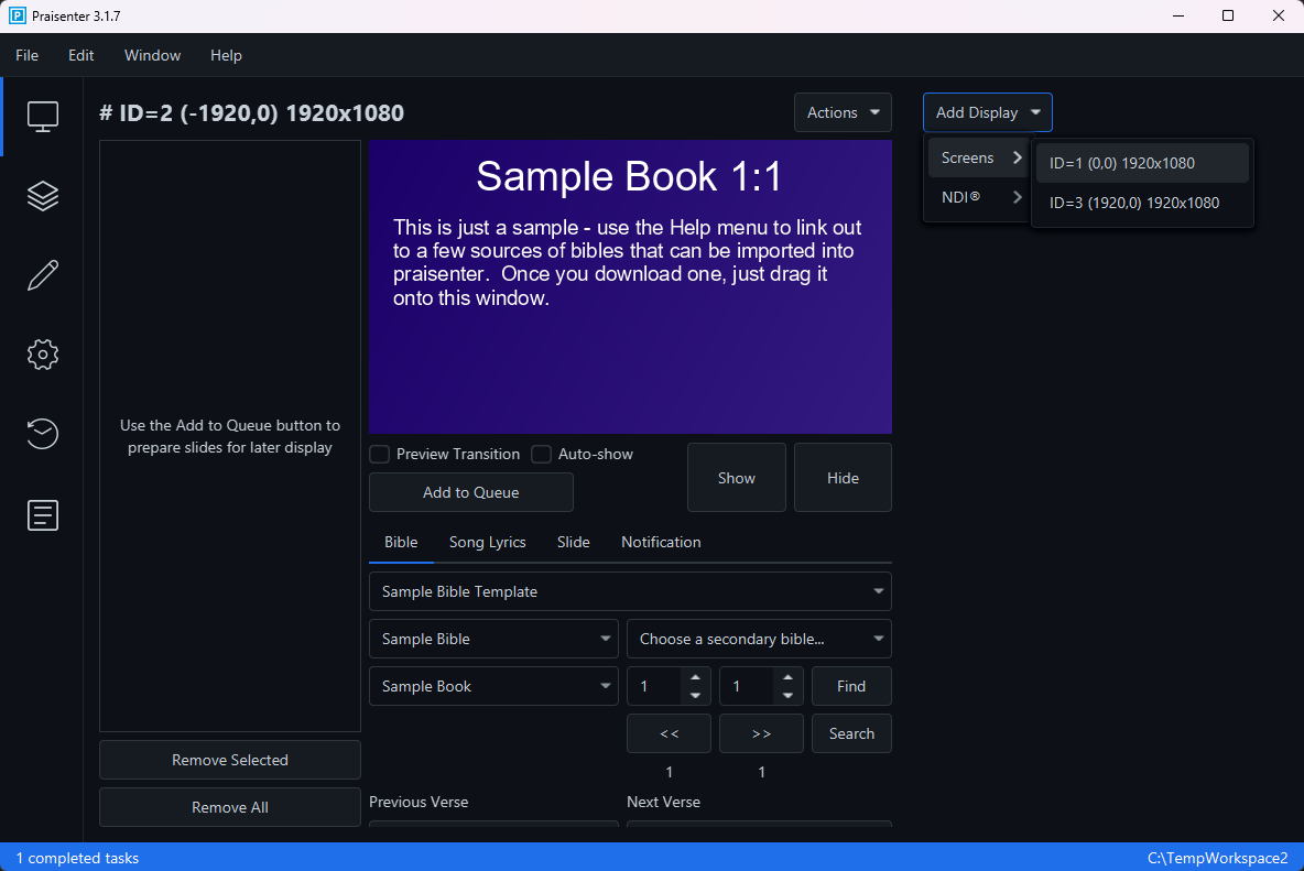 display controller example